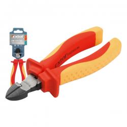 oldalcsíp? fogó, 160mm, szigetelt, 1000V, VDE, DIN ISO 5749, CV, duál piros/sárga nyél, akasztós szerszámtartó