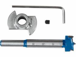 pánthelymaró klt. fára, 5db, átm.:15-20-25-30-35mm, mélységállítóval, keményfém lapkás, befogás: 7 ill. 8mm, fadobozban