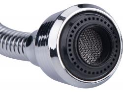 perlátor (aerator cs?rvégre), M22 bels?-/M24 küls? menetes, 7 cm flexibilis szár, BALETTO, SONATA, csaptelepekhez