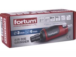 pneumatikus furatköször?, 125 mm hossz.,1/4"; (6 és 3 mm befogás), 25.000 1/min, 127 l/min, 6,3 Bar, 1/4" csatl., 0,36kg