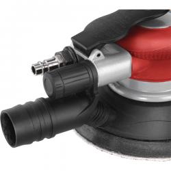 pneumatikus rotációs csiszoló, 150mm, excentricitás: 5mm; 10.500 1/min, 150l/min, 6 Bar, 1/4" töml?csatlakozó, 0,96 kg