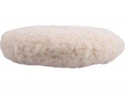 polírkorong, bárányb?r (gyapjú), négyréteg?, 100%, T240, 190 mm; tengely: 22 mm + 150 mm tép?záras