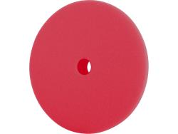 polírkorong, finiselő,  T10, 150×25mm, tengely: 22 mm; vörös, tépőzáras