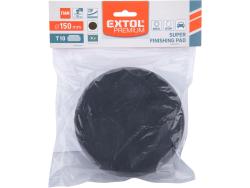 polírkorong, finiselő,  T10, 150×30mm; szürke, tépőzáras