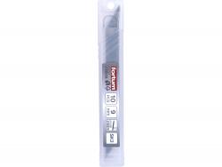 pótpenge 10 db, fekete, tripla vágóéllel; 9×100×0,7mm, SK2 acél, HRC > 67, lézeres élezés