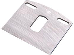 pótvágóél  tisztító gyaluhoz, szélesség 52mm, 65Mn acél, HRC 50-55