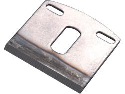 pótvágóél  tisztító gyaluhoz, szélesség 52mm, 65Mn acél, HRC 50-55