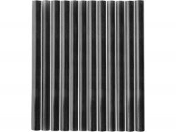 ragasztóstift klt., fekete szín?; 12db, 100×7,2mm, bliszteren