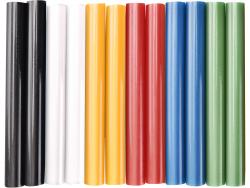 ragasztóstift klt., többszín?; 12db, 100×11mm, bliszteren