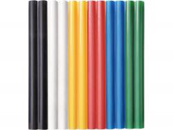 ragasztóstift klt., többszín?; 12db, 100×7,2 mm, bliszteren