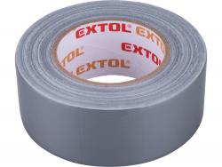 ragasztószalag textiles, szürke, 50mm×50m (hobby szalag / duckt tape)