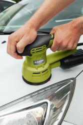 rotációs (excentrikus) csiszológép 430W; átmér?:125mm, ford.:5000-13000