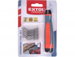 sorjátlanító klt. 10 db cserélhető HSS penge, 1 db TPR nyél