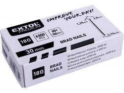 szeg fejjel, 8891860, 8891861, 8865040 tűzőgéphez 6000 db, 18G, szár.: 1,25×0,95 mm, fej: 2,0 mm, hossz.: 30 mm