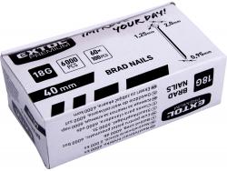 szeg fejjel, 8891860, 8891861, 8865040 tűzőgéphez 6000 db, 18G, szár.: 1,25×0,95 mm, fej: 2,0 mm, hossz.: 40 mm