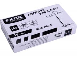 szeg fejjel, 8891860 akkus t?z?géphez 6000 db, 18G, szár.: 1,25×0,95 mm, fej: 2,0 mm, hossz.: 30 mm