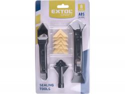 szilikon fugakenő, kihúzó és kaparó klt., 8 db-os