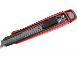 tapétavágó kés, ALU+acél házas; 18 mm, csavaros rögzítés, pótpenge: 4780003