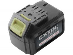 tartalék akku RÉGEBBI TÍPUSÚ 402420 Li-ion tölt?höz, 2 SARU+1 TÜSKE; 16V, 1500mAh, töltési id?: 5,5 óra