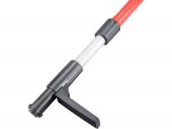 teleszkópos rúdállvány, ALU, állítható magasság: 590-3000mm, 5/8"-1/4" menetes csatlakozó, lézeres vízszintezőhöz