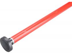 teleszkópos rúdállvány, ALU, állítható magasság: 590-3000mm, 5/8"-1/4" menetes csatlakozó, lézeres vízszintez?höz