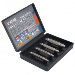 törtcsavar kiszed? klt. 4db (2,7-3,5-4,0-6,0 mm)×51mm, HSS