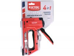 t?z?gép 10,6 és 11,3mm×6-14mm, kapcsok, U-szeg és szeg,4-az-1-ben funkció; festett ALU ház, biztonsági zár