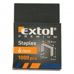 t?z?gépkapocs profi (10,6×0,52×1,2mm) ; 8mm, 1000db