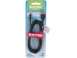 USB kábel, 1,5 m, adapter nélkül