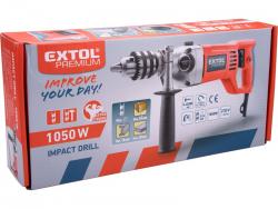 ütvefúrógép , 1050W, fémházas, 0-2500 ford/perc, tokmány 3-16mm, papírdobozban