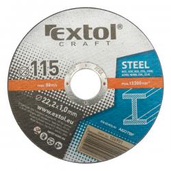 vágókorong acélhoz; 125×1,0×22,2mm, max. 12.200 ford/perc, (darabáras, de csak ötösével rendelhet?)