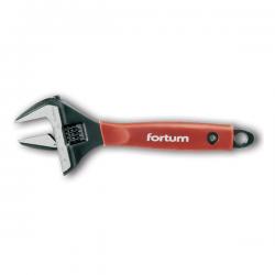 állítható villáskulcs BW sorozat, 22,5 fok,61CrV5; gumírozott markolat, 212mm, / 8