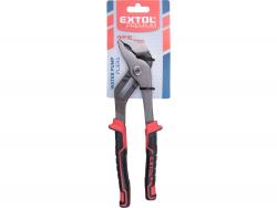 vízpumpafogó, 255mm, TÜV/GS, TPR nyél, akasztós szerszámtartó; megcsúszásgátló, progresszív fogazás