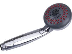 zuhanyfej, 3 funkciós, 70 mm, fényes